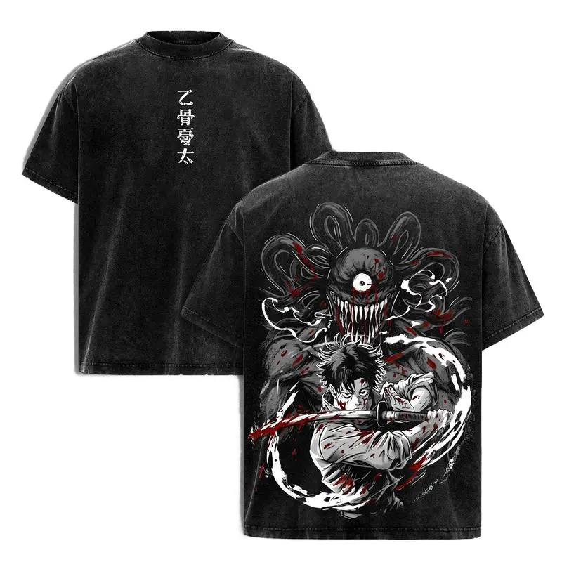 Camiseta Jujutsu Kaisen Okkots - Vintage Summer Clothing Men avaliação e preço