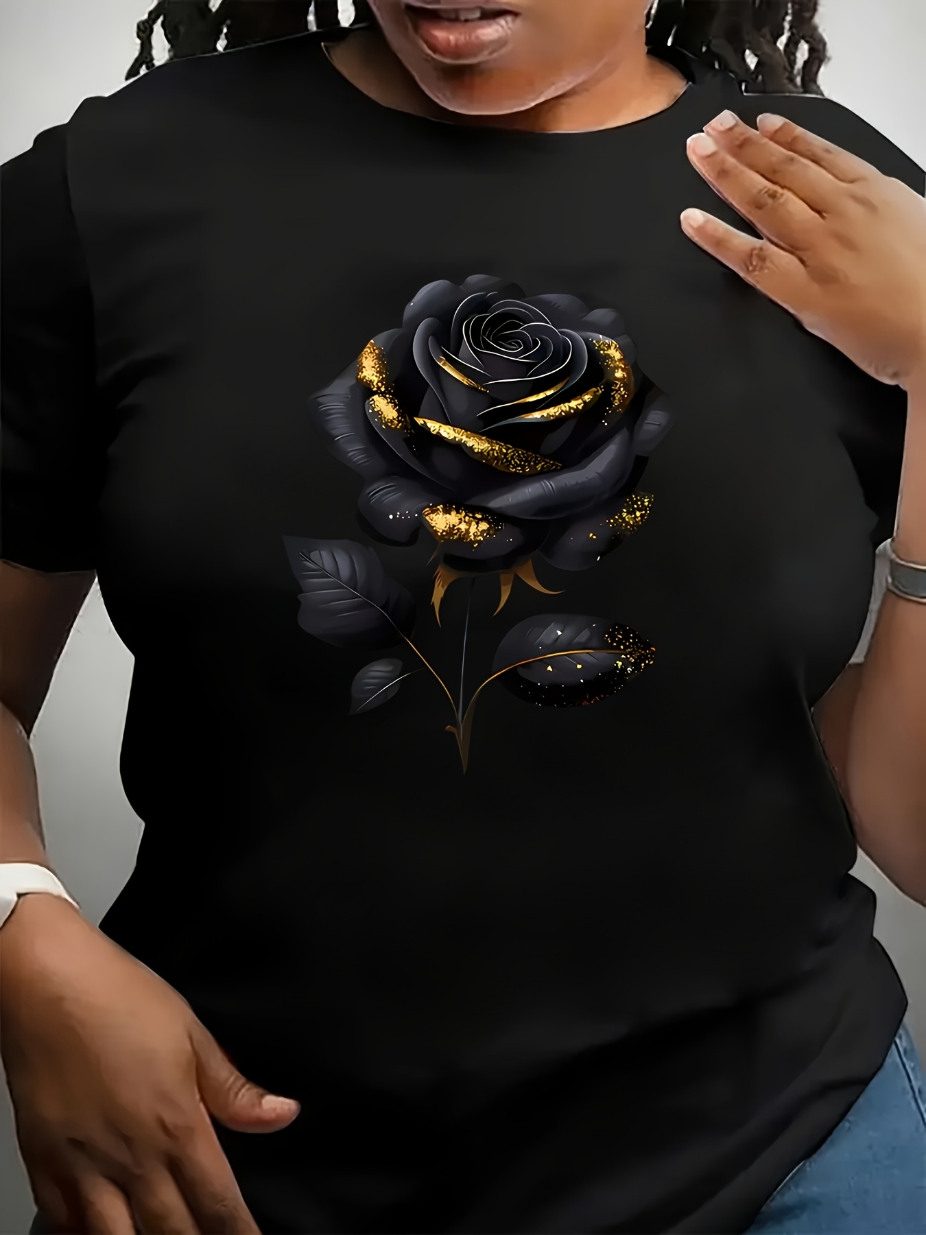 Camiseta preta oversized femin - Summer Rose Clothing avaliação e preço